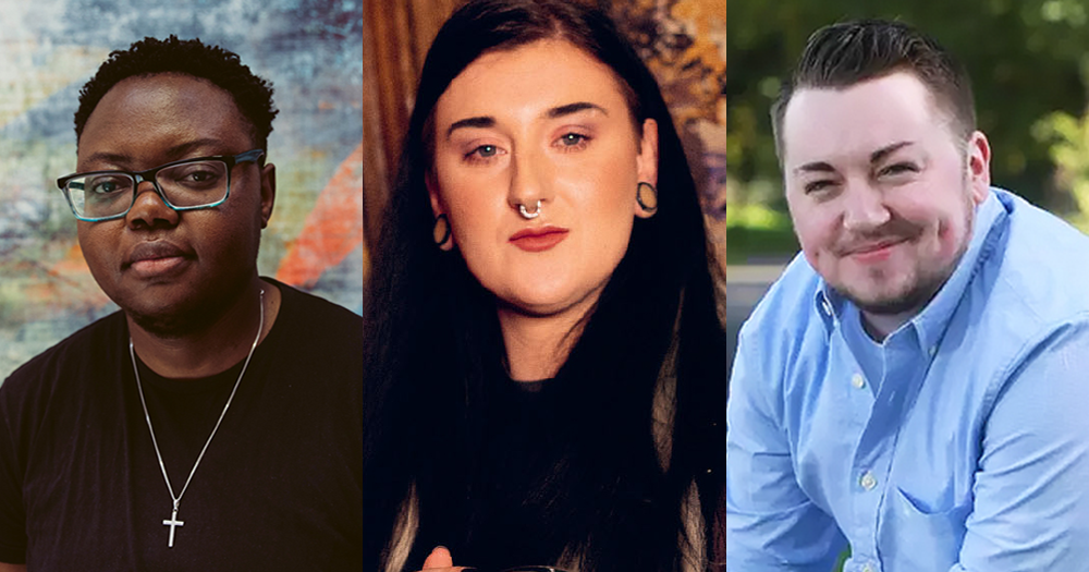 Three trans activists in Ireland in honour of Transgender Awareness Week.