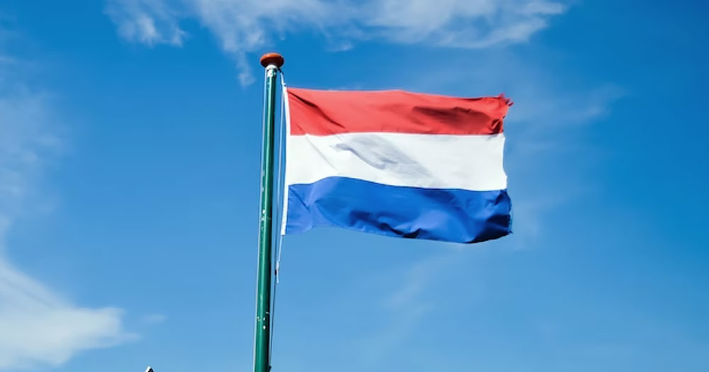 Flag of Netherlands, where the constitution has been amended to ban discrimination based on sexual orientation and disability.