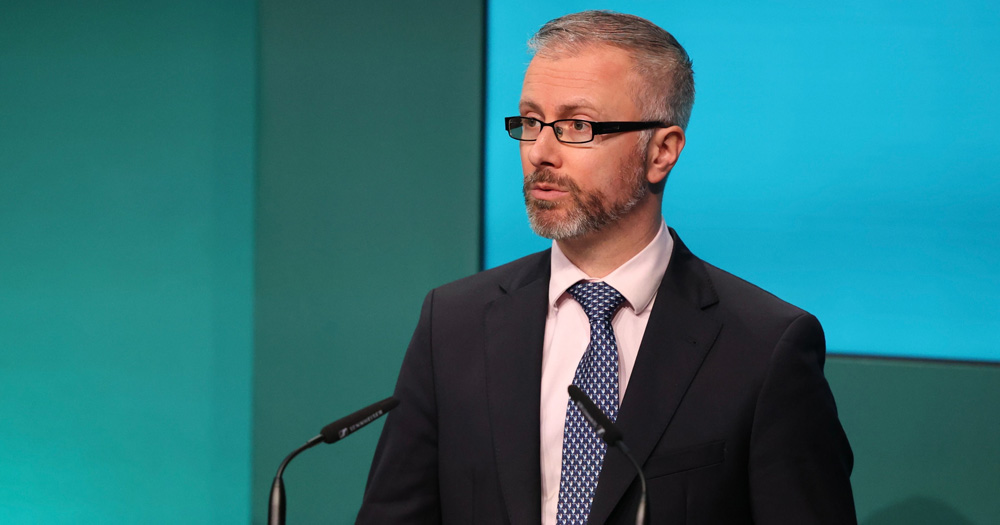 Minister for Children, Equality, Disability, Integration, and Youth Roderic O’Gorman.