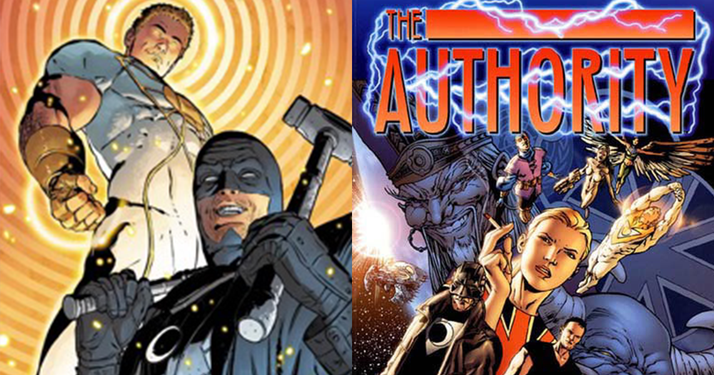 A split frame of comic characters from The Authority, readers of queer comics are discussing superhero characters who could signal some great things for LGBTQ+ fans.