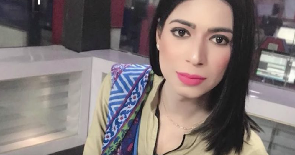 Marvia Malik, Pakistan’s first transgender news anchor.