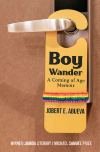 Cover of one of the LGBTQ+ books to read in Spring, Boy Wander.