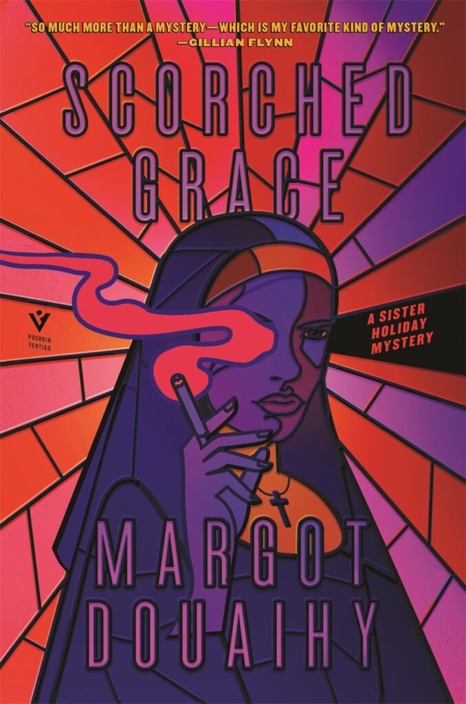 Cover of one of the LGBTQ+ books to release this spring - Scorched Grace.