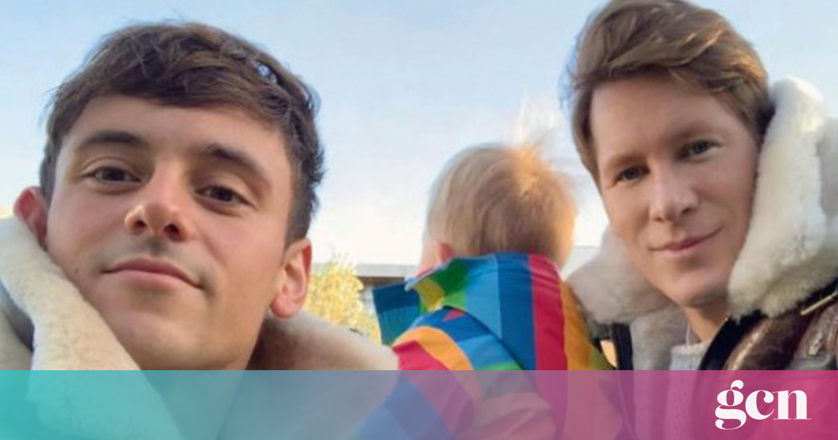 Tom Daley and Dustin Lance Black share surprise baby news as they