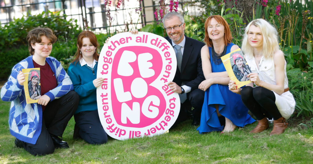 Belong To annual report launch press picture.