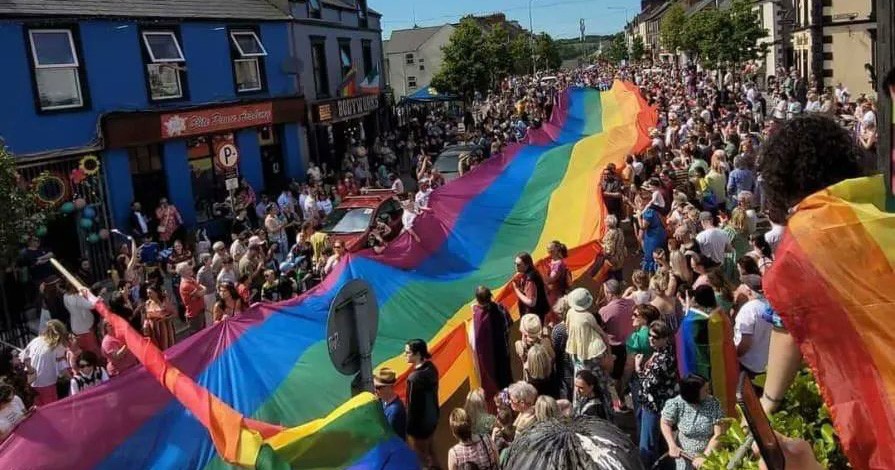 Inishowen Pride Parade 2022.