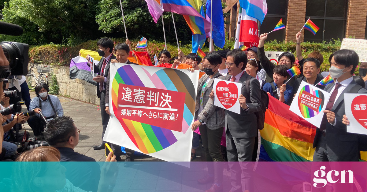 Japan Court Rules Same Sex Marriage Ban Is Unconstitutional Gcn