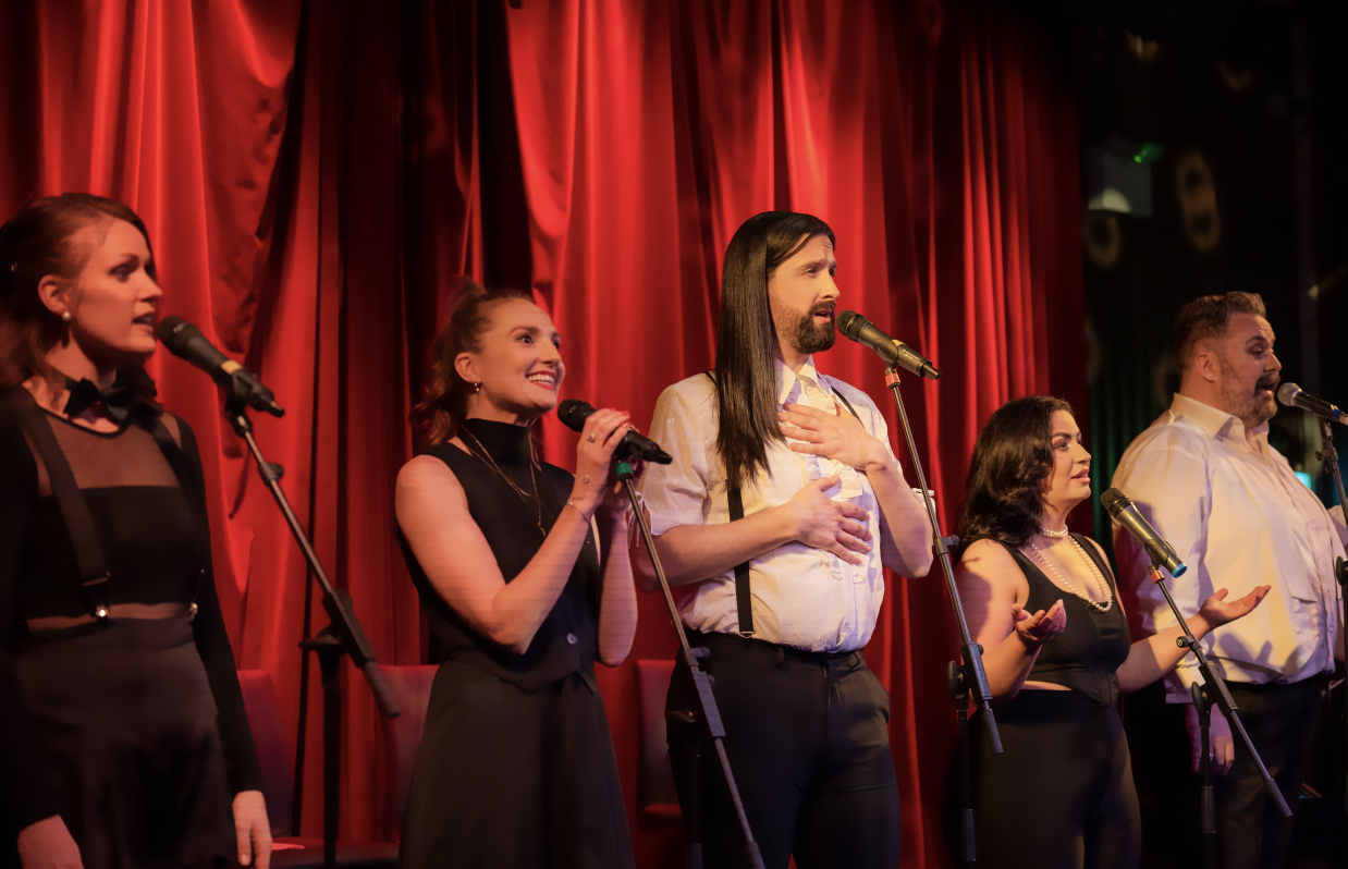 Cabaret dancers as part of the upcoming queer events in Ireland