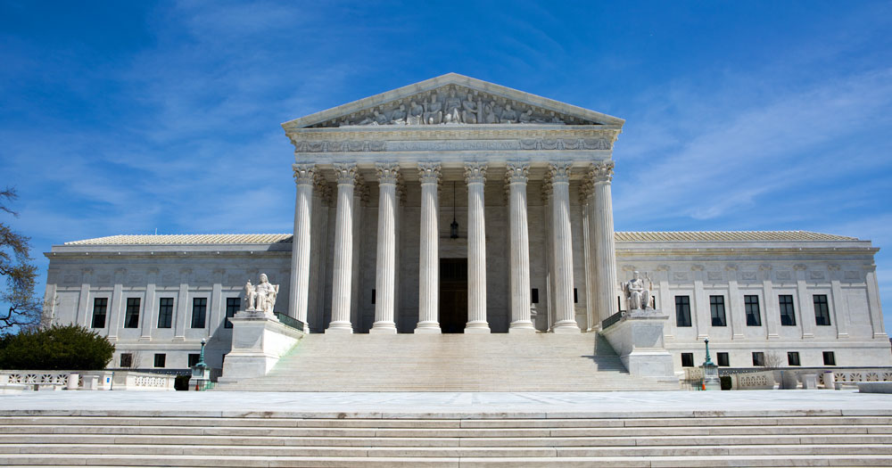 The US Supreme Court, which recently ruled in favour of a trans migrant.
