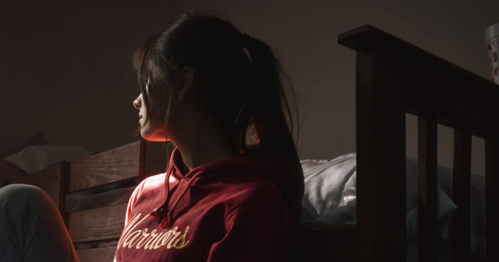 Sexual violence stock image.