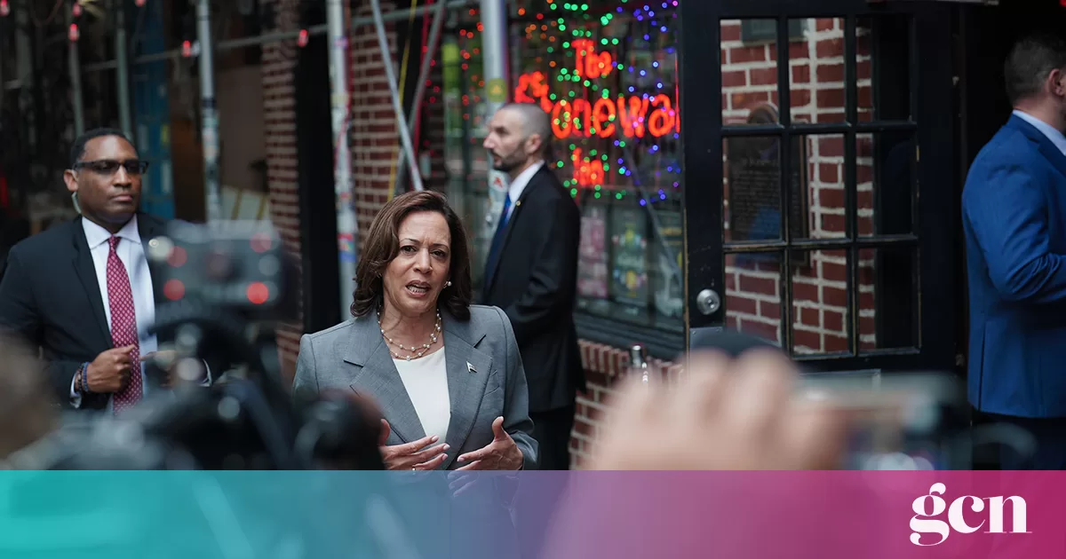 US Vice President Kamala Harris Visits Stonewall In Display Of ...