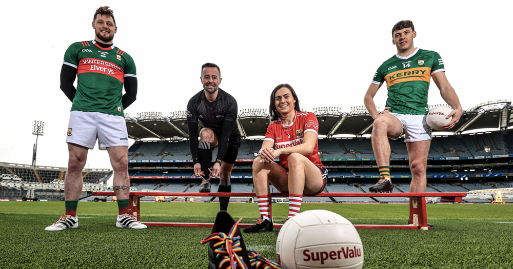 Photo from the Wear With Pride campaign by SuperValu.