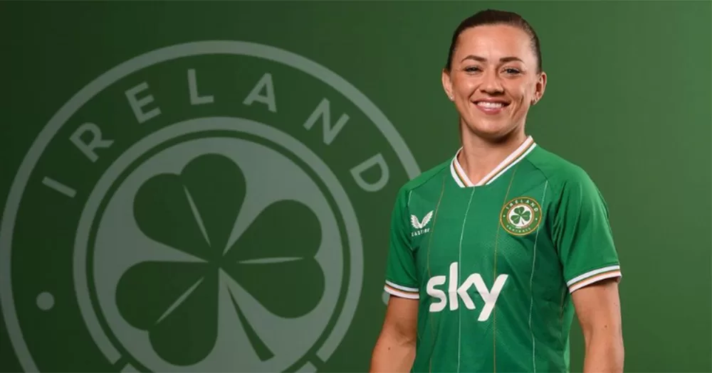 Katie McCabe who will captain Ireland at the Women's World Cup.