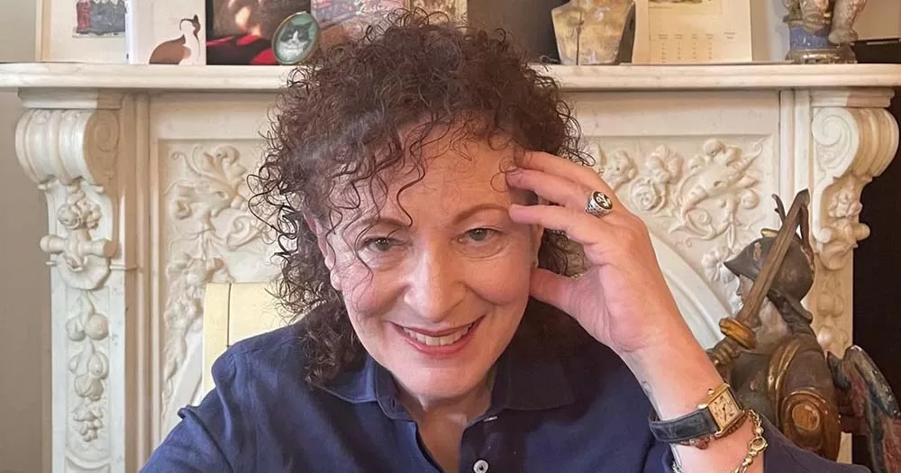 Photo of Nan Goldin who was named the most influential artist for her 2023 art