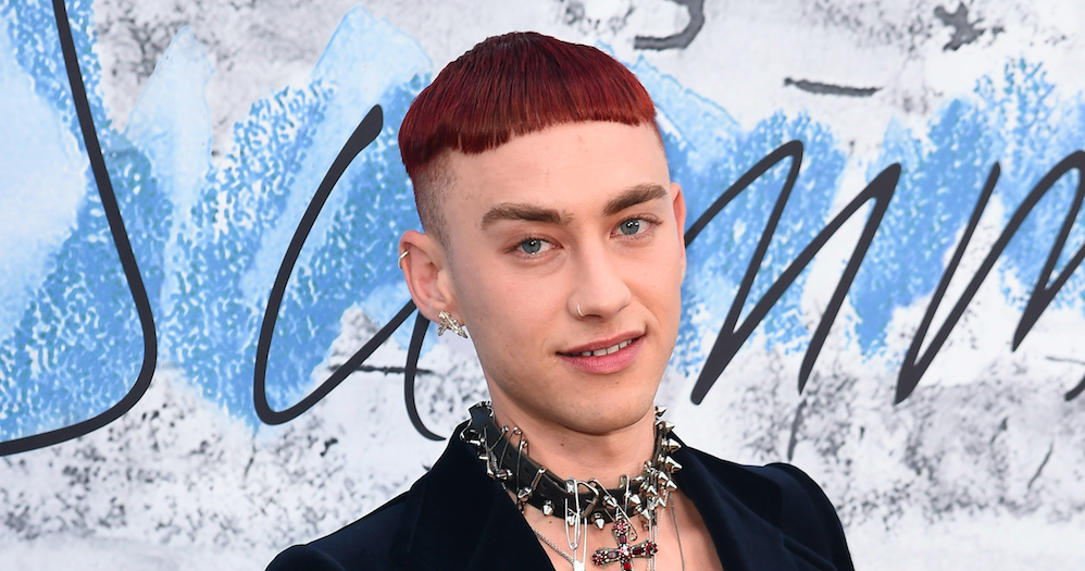 Olly Alexander arriving for the Serpentine Gallery Summer Party 2019 at Kensington Gardens, London.