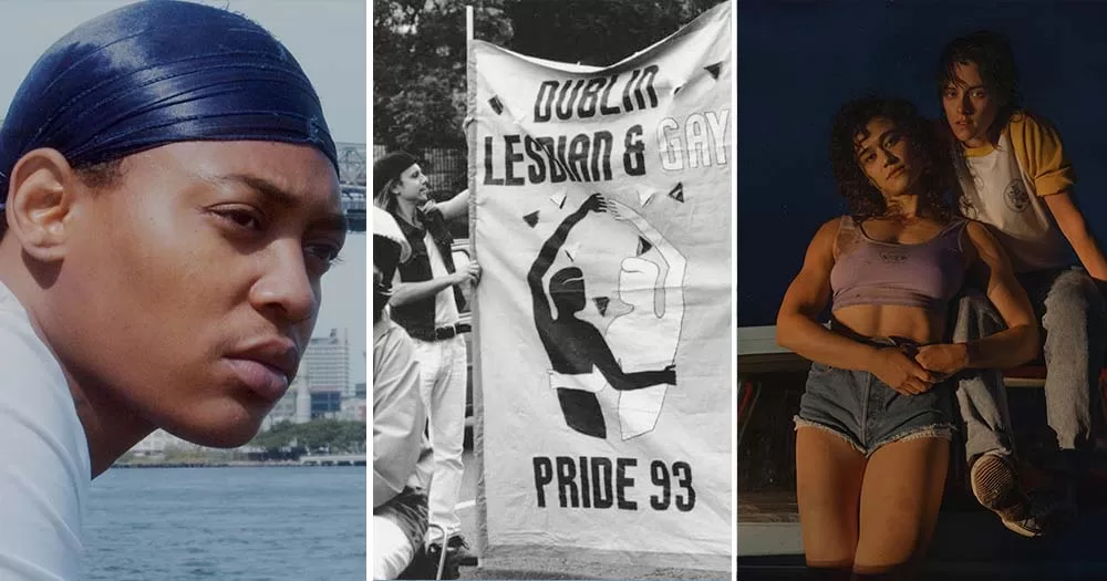 Screenshots of 3 movie as part of GAZE new event celebrating lesbian and trans-masc visibility