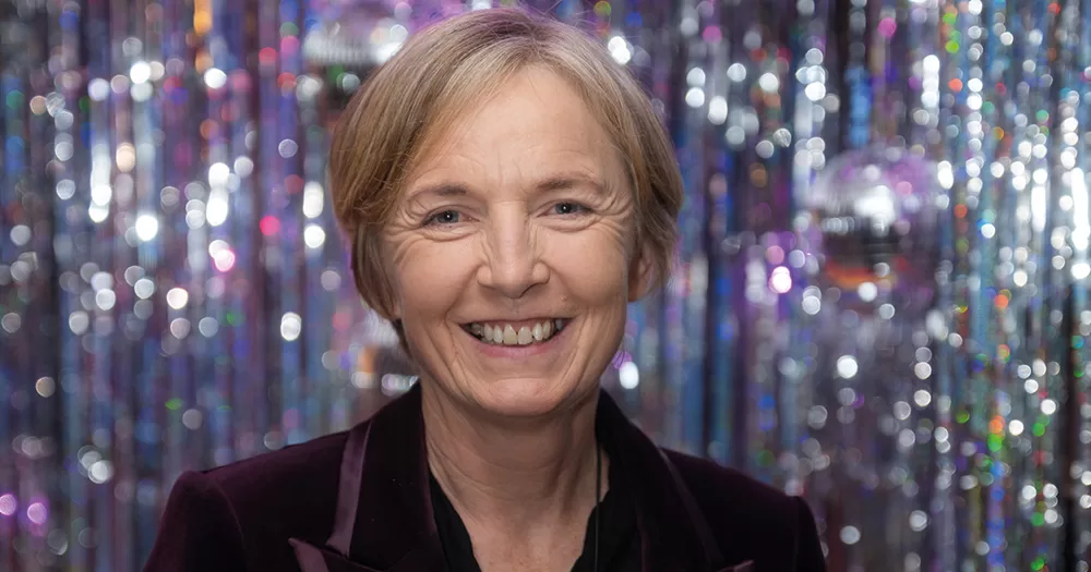 Irish lesbian Paula Fagan at the GALAS awards