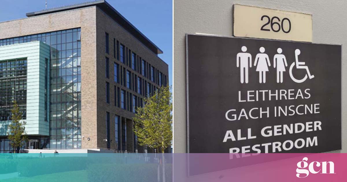 President of the TU Dublin Students' Union has highlighted the university's failure to implement gender-neutral signage.
