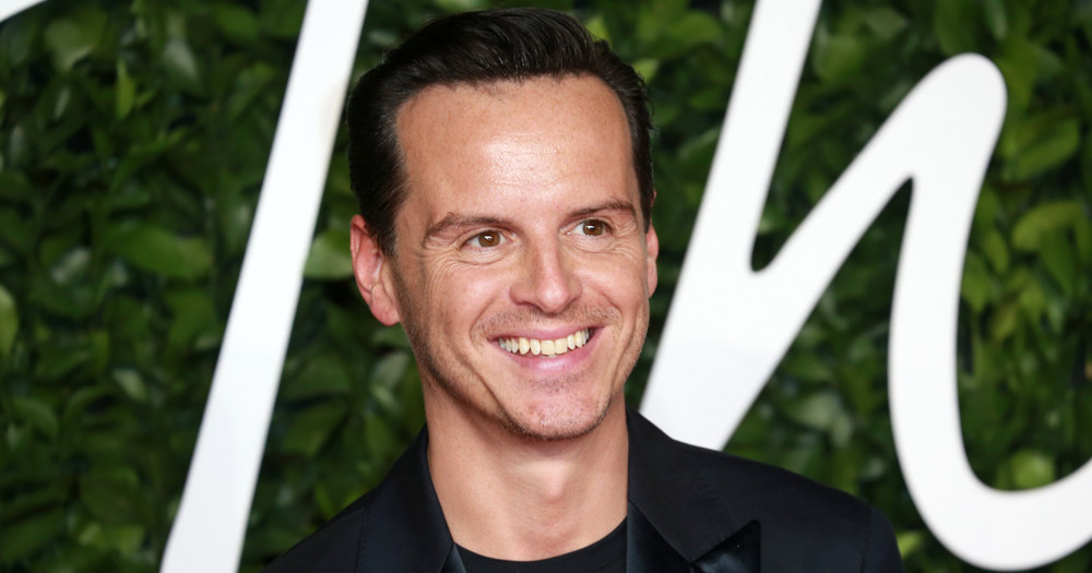 Close-up of actor Andrew Scott smiling. The actor is among the LGBTQ+ nominees at 2024 Emmy Awards