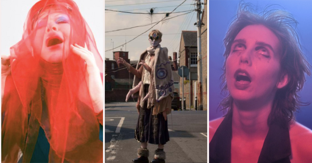 This image shows three of the featured queer acts from the Dublin Fringe Festival 2024