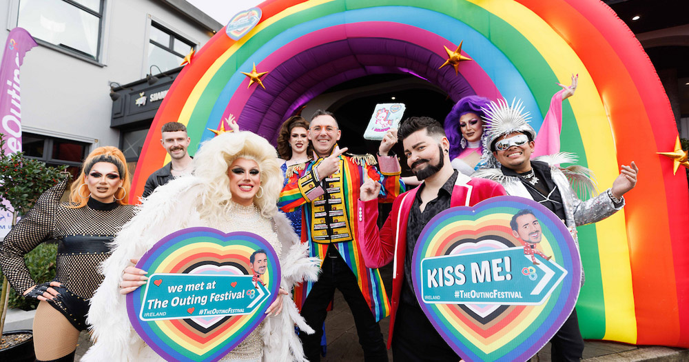 The Outing festival team ready to spread love among the LGBTQ+ community for Valentine's Weekend