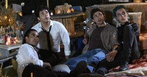Main characters of gay drama Invisible Boys