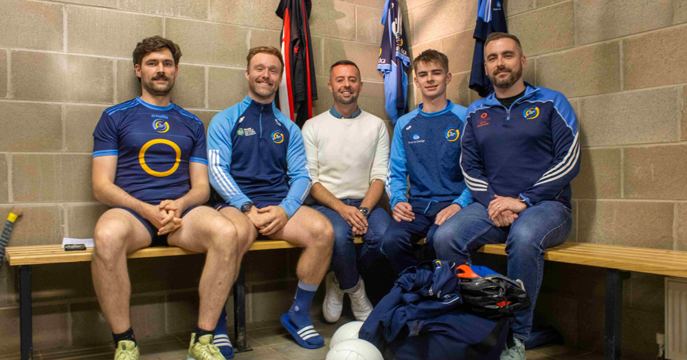 Na Gaeil Óga team, which will feature in the documentary Misneach: Bród sa Spórt about gay men in Irish sport