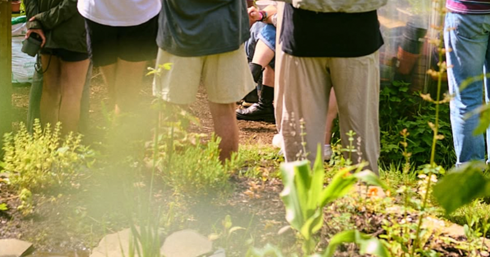 Image shows last years Faoin Tuath festival in the Common Knowledge Centre