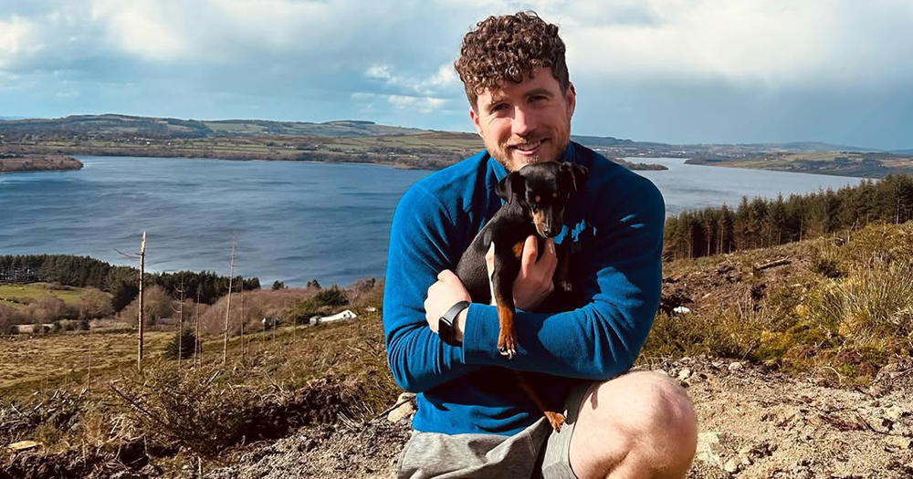 Jack Fitzgerald, an Irish gay man who set out to climb the 7 tallest mountains in Ireland to fundraise for a child sexual abuse charity.