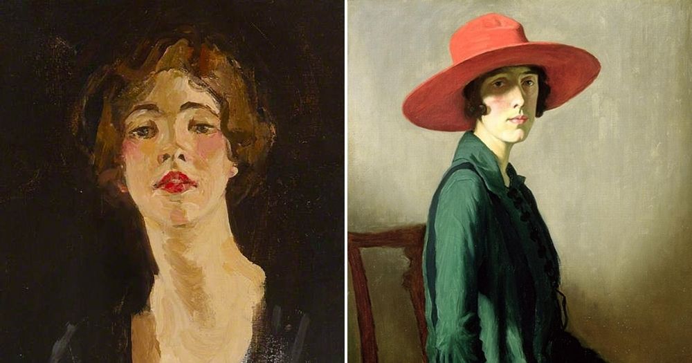 {Left to right} 'Wild Child' Violet Trefusis. Vita Sackville-West
