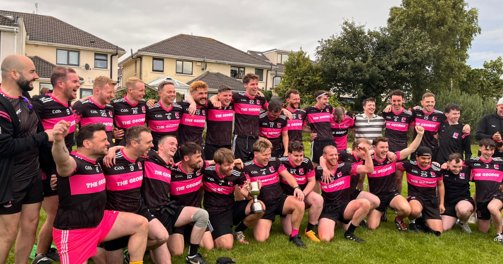 Na Gaeil Aeracha’s Men’s+ Football team has made sporting history by becoming the first LGBTQ+ team to win a GAA league title in Ireland.