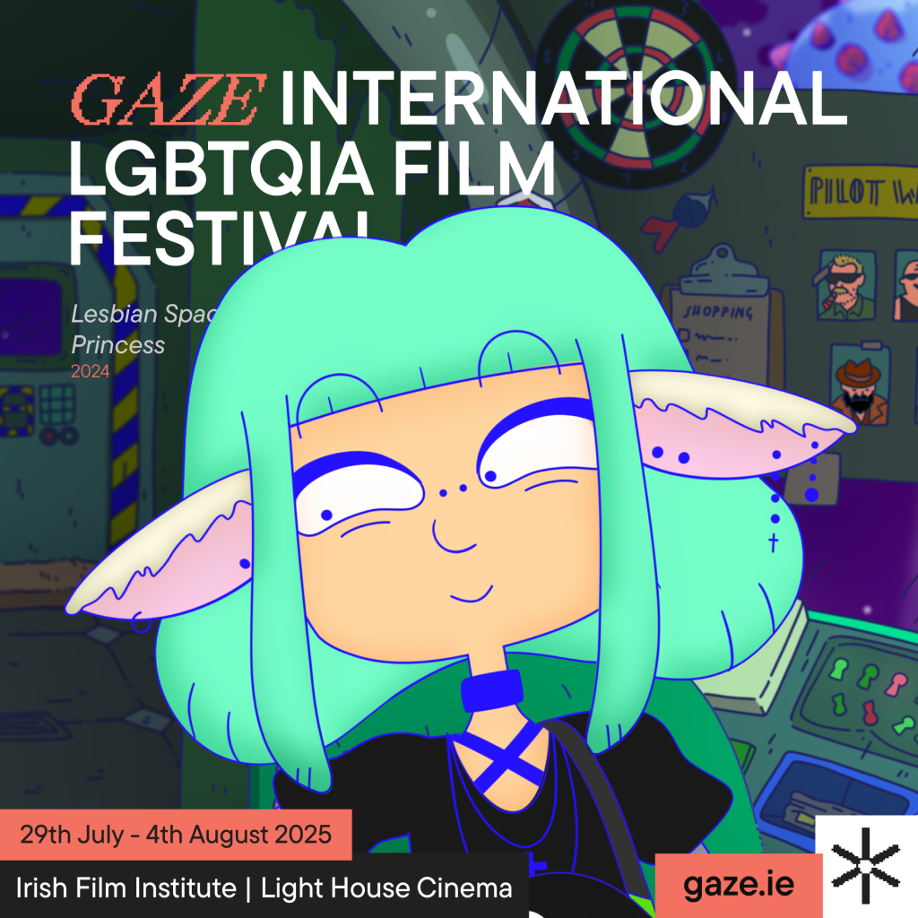 Film screening at the 2025 GAZE film festival.