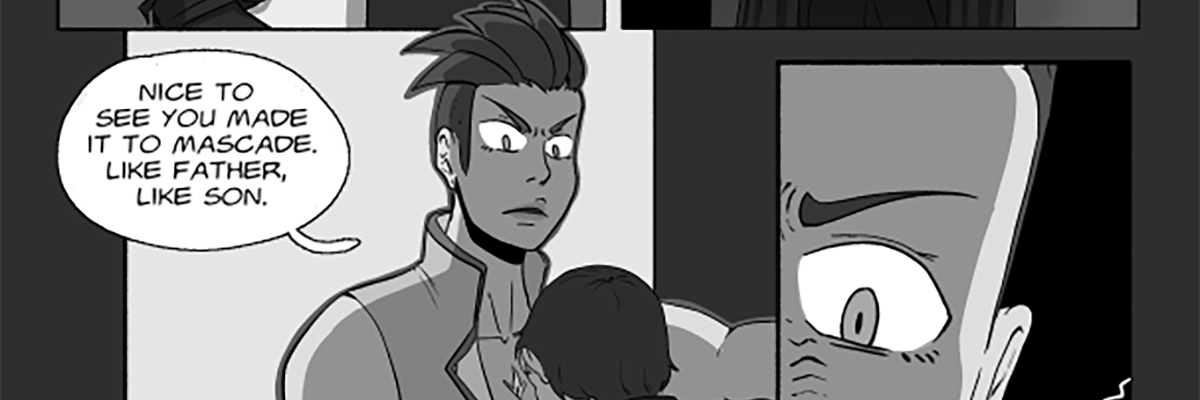 Image from comic anthology GALACTIC.