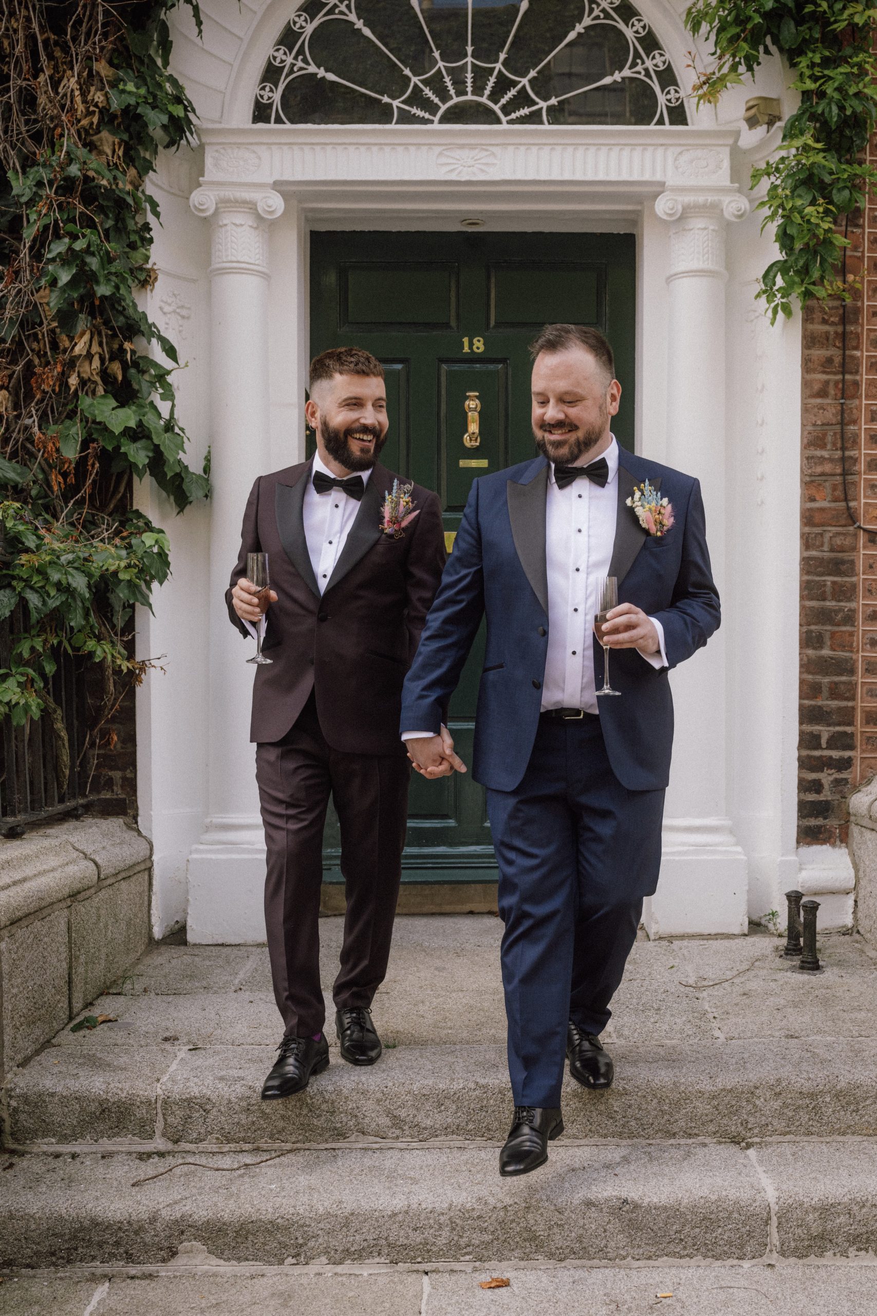 LGBTQ+ couples getting married while wearing Made to Measure suits.