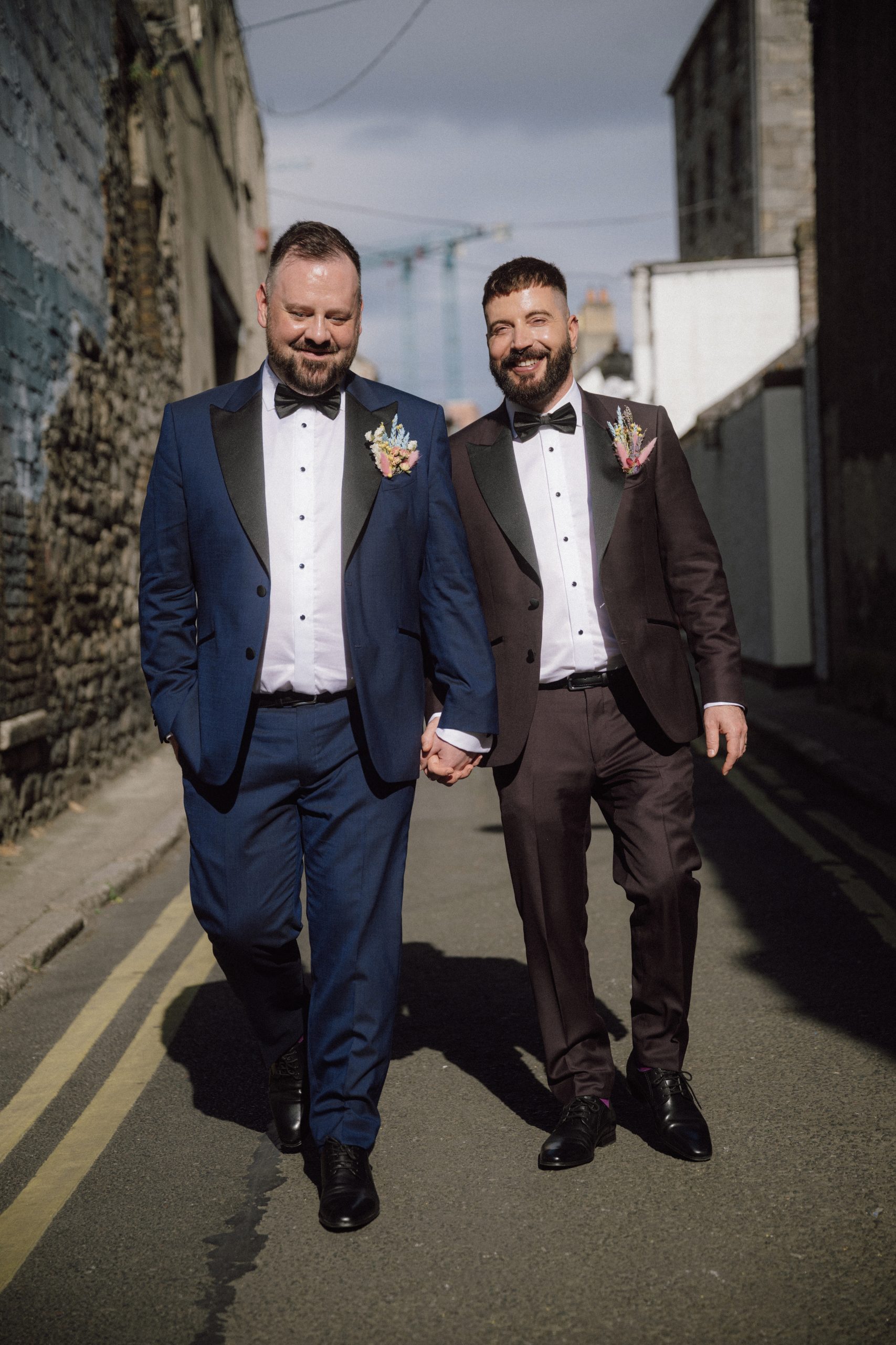 LGBTQ+ couples getting married while wearing Made to Measure suits.