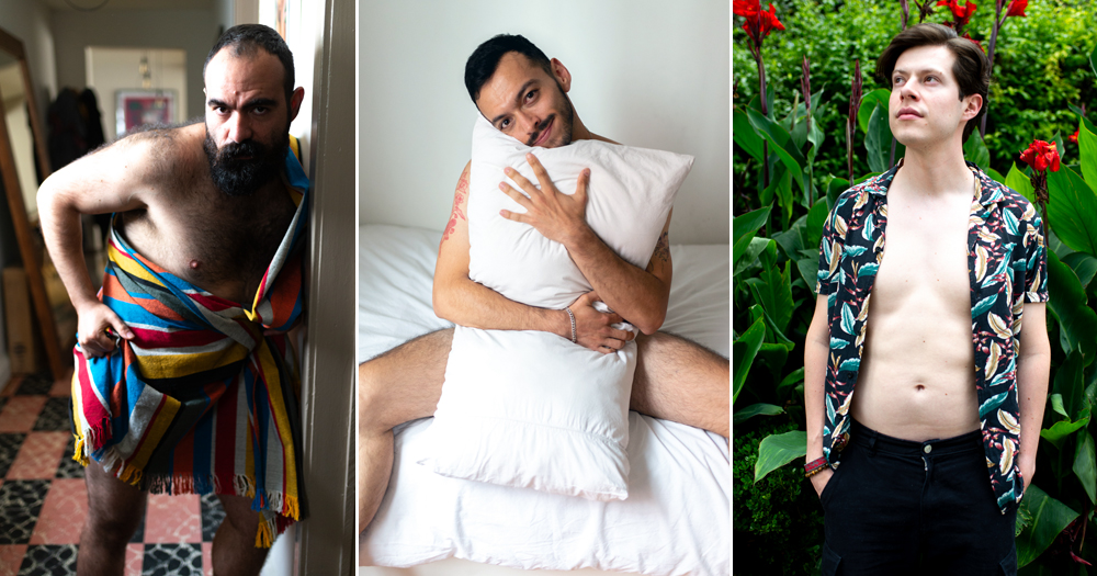 Queer men featured in Elska Mexico City.