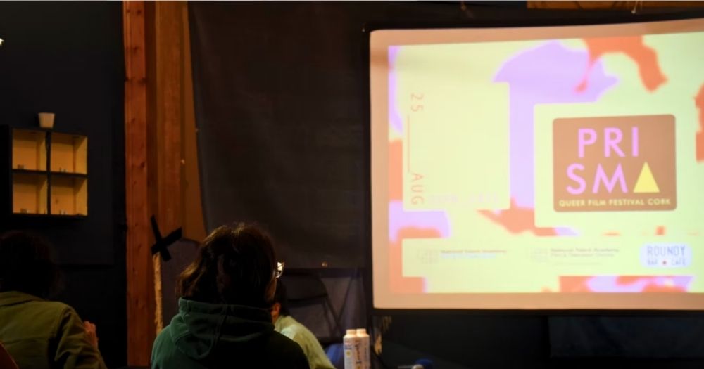 PRISMA Gemstones is a queer youth filmmaking workshop occurring this week. The films from this workshop will be presented at PRISMA's film festival. Photo of past PRISMA film festival