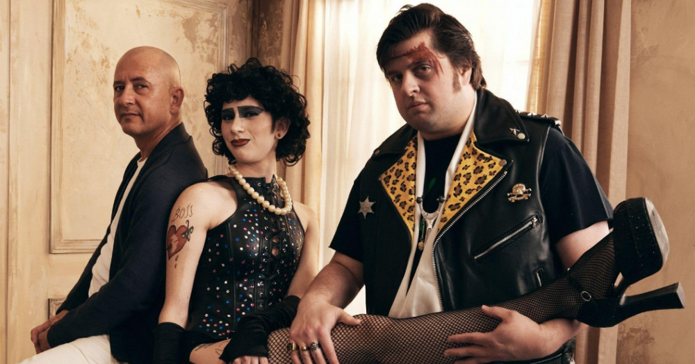 image shows Linus O'Brien at an event for Strange Journey: The Story of Rocky Horror (2025)