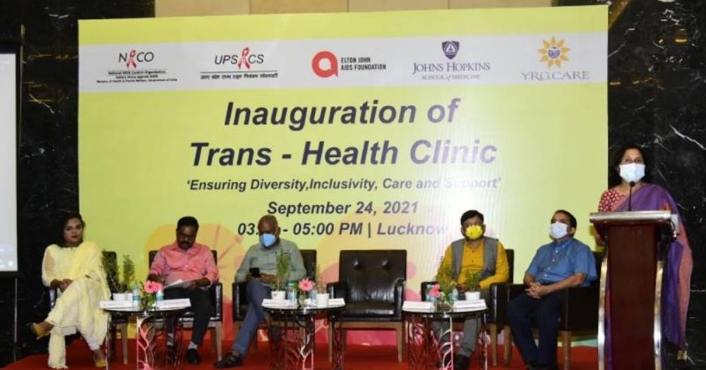 Panel discussing the importance of the Sabrang Clinic, India's first trans clinic. This clinic was closed in January and has only just reopened.