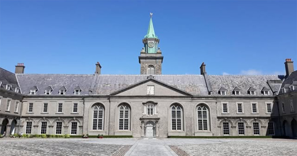 External view of the Irish Museum of Modern Art.