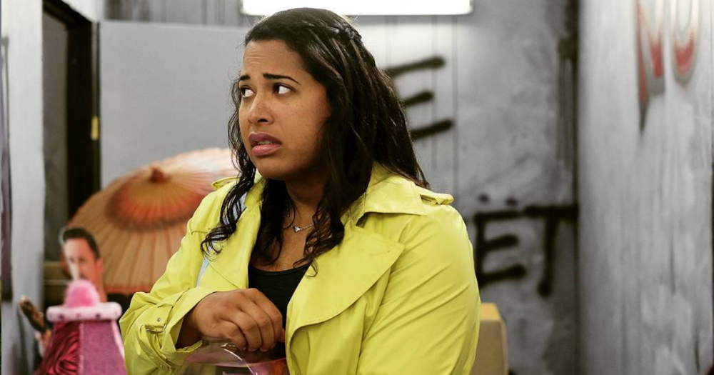 Nyla Rose as Sü in a scene of the Switch.