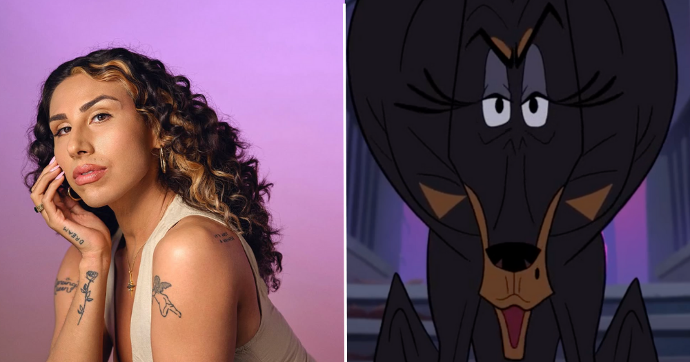 River Gallo refects on their role as Frankie the sultry intersex Dobermann in Netflix's brand new animation