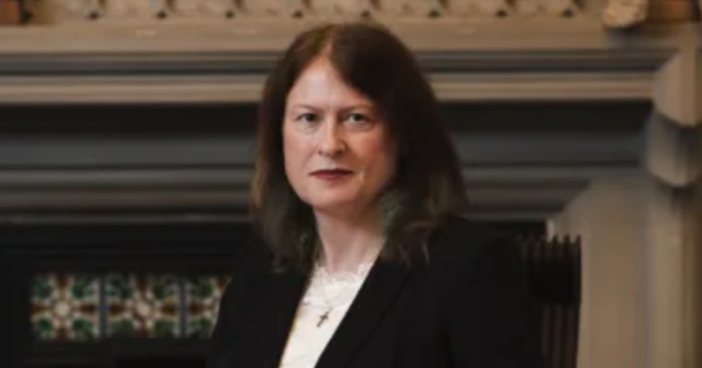 Image shows Britians first trans judge, Dr. Victoria McCould who is taking the UK to European Court of Human Rights challenging the Supreme Court's gender ruling.