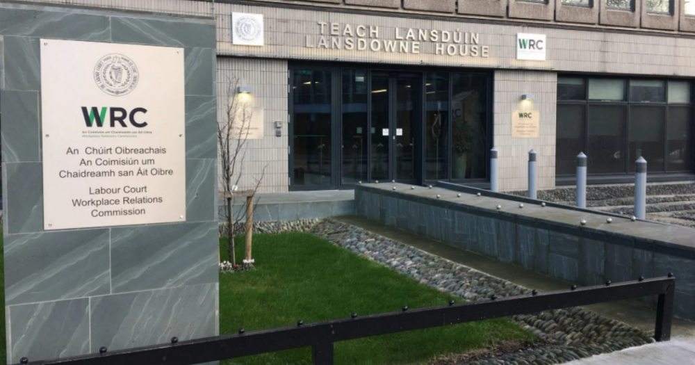 Image shows the WRC where the case between the trans man and the youth organistion took place