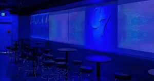 Image shows Cruisin'7, the bar which was threatened with a shooting in retaliation for Charlie Kirks death - which resulted in a terrorism charge