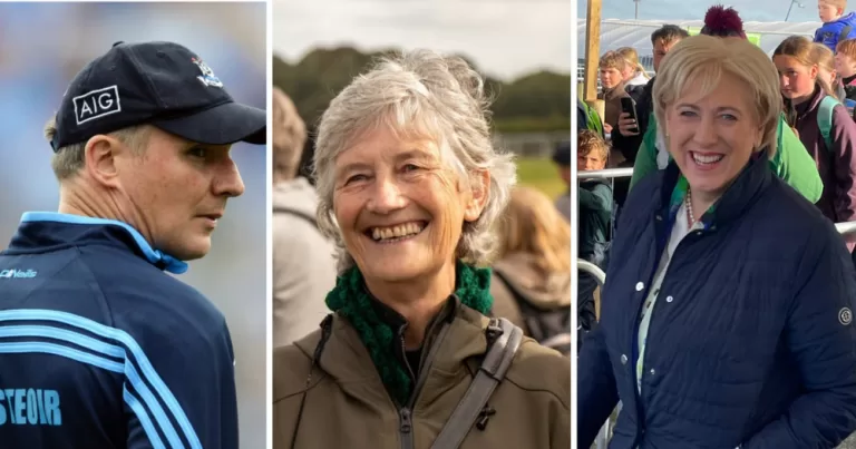 Split screen of Ireland's 2025 presidential nominees.