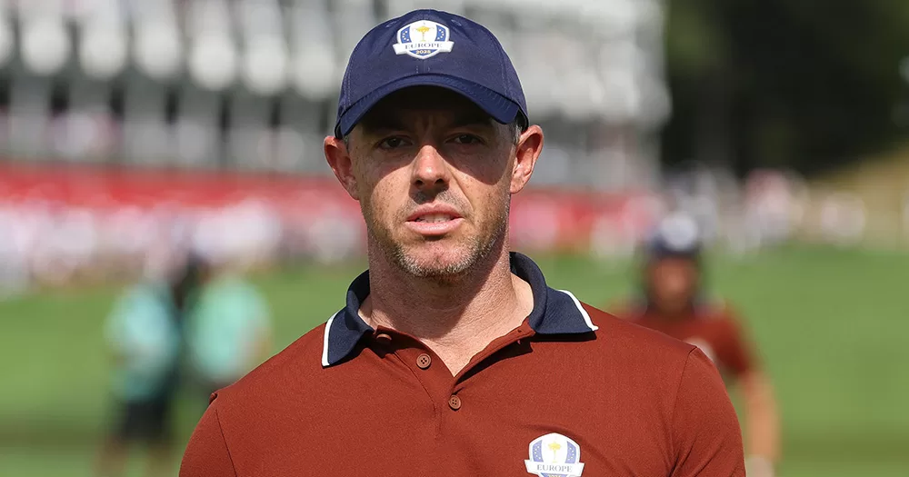 Rory McIlroy at the Ryder Cup.