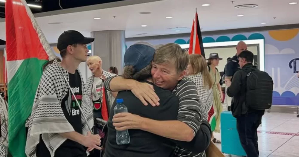 Irish activist and Gaza Flotilla participant Sarah Clancy