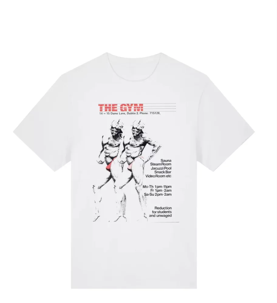 T-shirt of The Gym designed by Brian Teeling