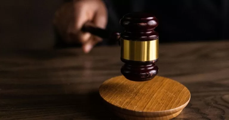 A judge's gavel. This picture is being used to accompany an article on a trans woman's legal battle over citizenship for her child.